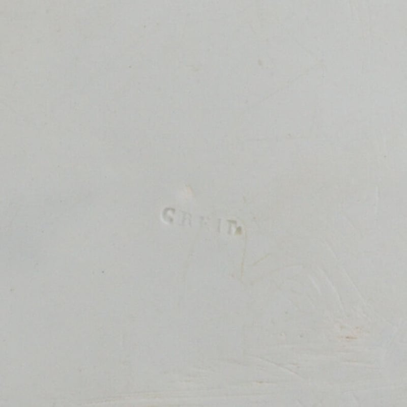 19世紀フランス クレイユ ファイアンスフィーヌ オクトゴナルプレート