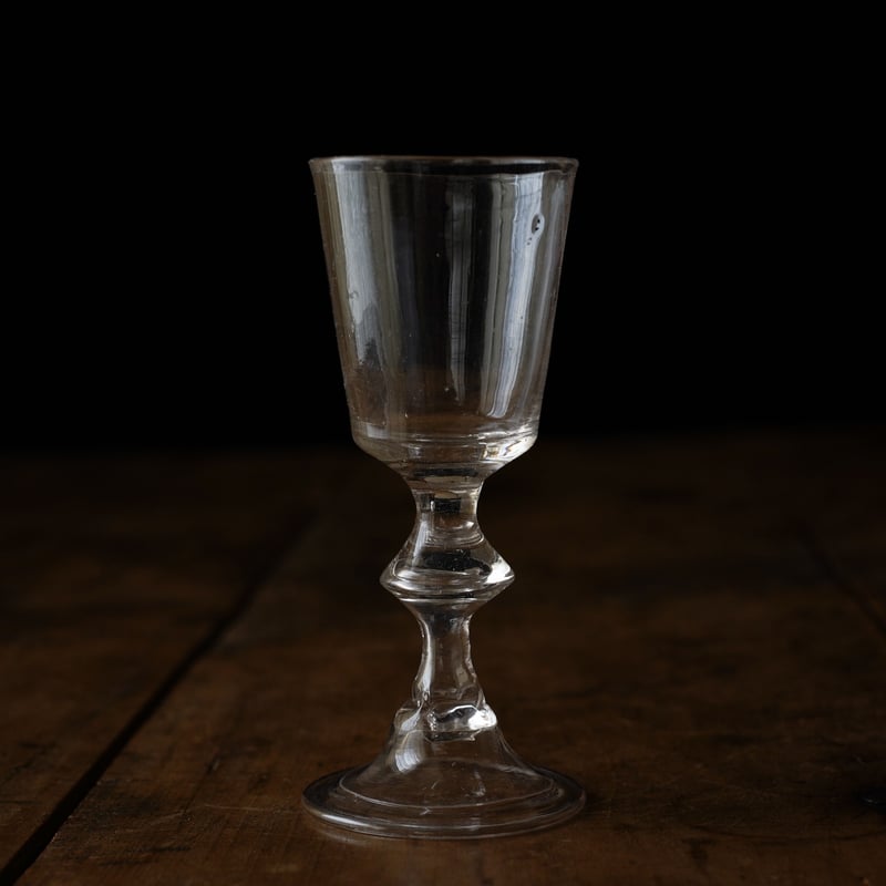 18世紀 フランス ブルゴーニュ地方の手吹きグラス / Hand Blown