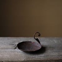虫喰い跡が景色となった古い敷板 / 明治頃 | tsuchika