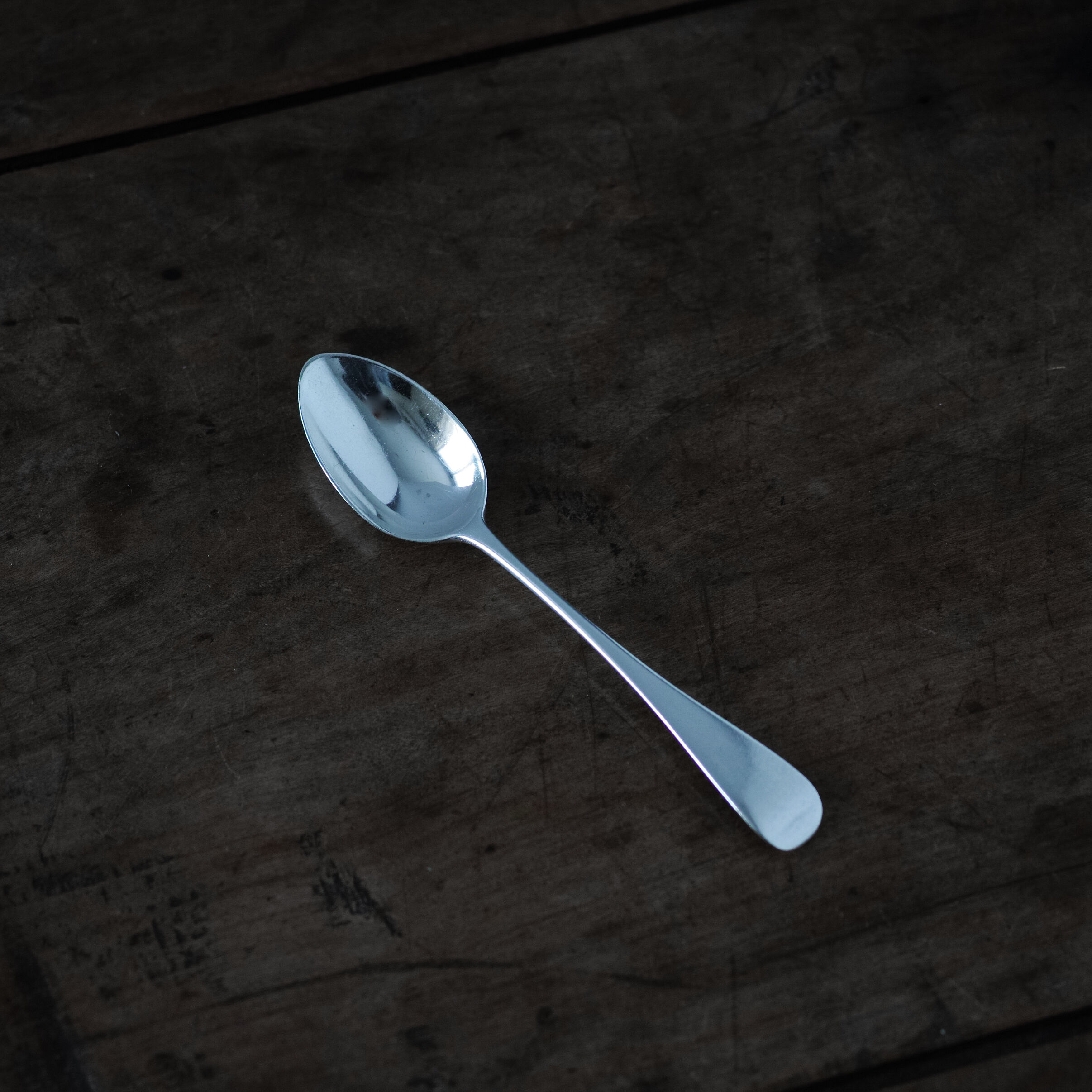 セール（3日まで）イギリス　純銀ティースプーン　1783年 19世紀 イギリス 純銀ティースプーン / Solid Sterling Silver Tea