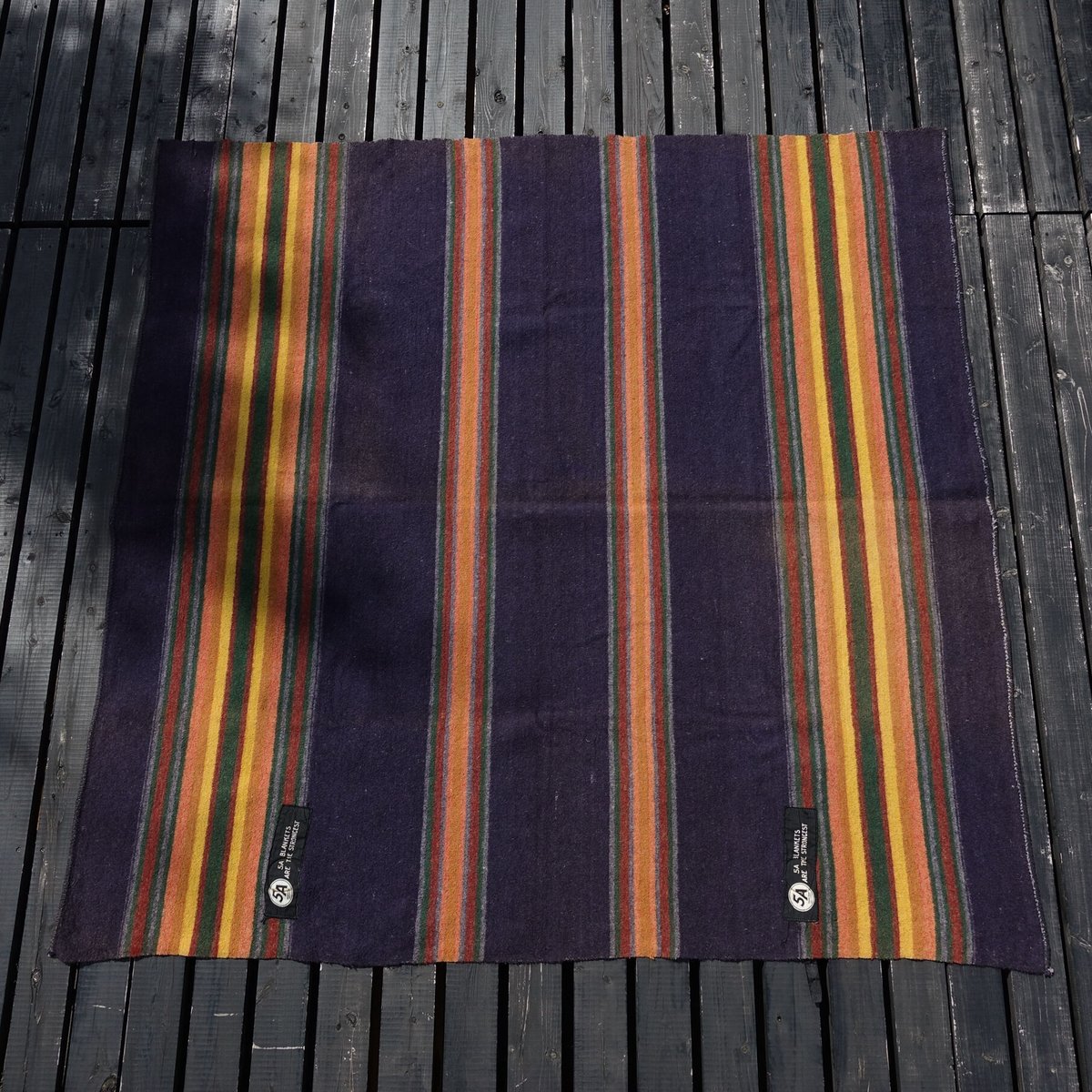 Vintage 1980年代購入 メキシカンブランケット ホースブランケット ホースブランケット / Horse Blanket / United States 1900c