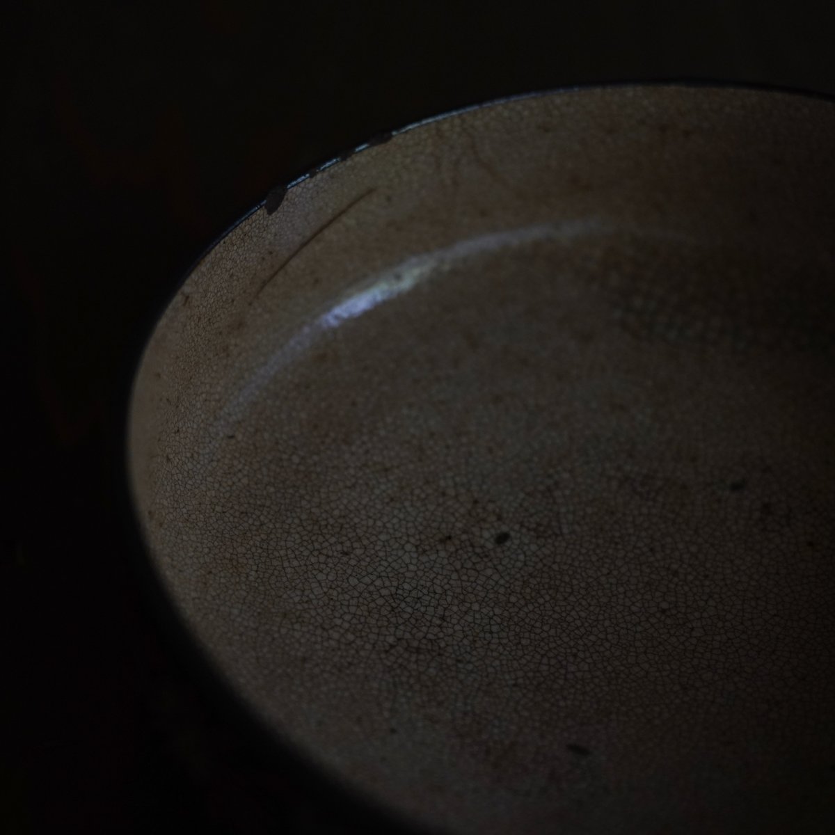 瀬戸鉄絵菊唐草文鉢 / 江戸後期 | tsuchika