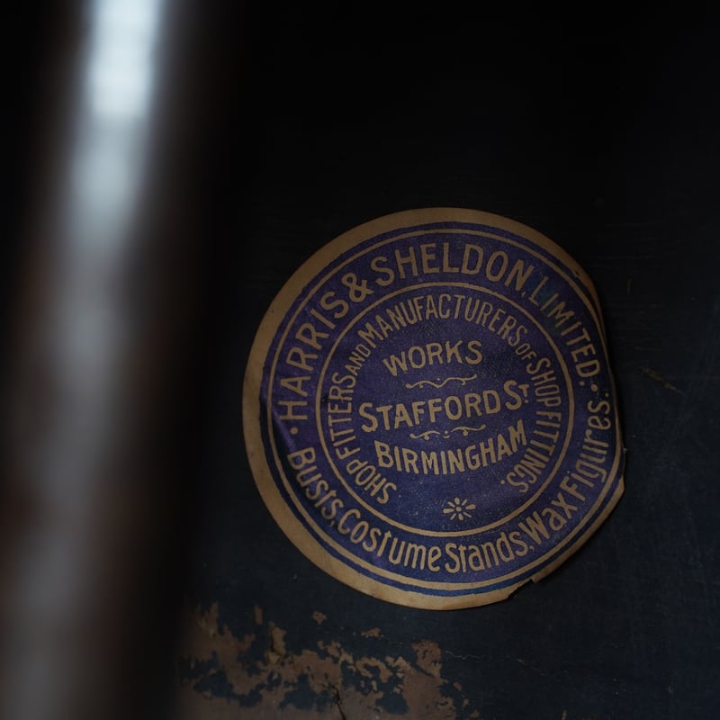 イギリス1930年代 HARRIS&SHELDON社製 トルソー / England 1930