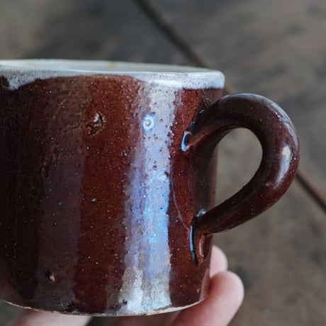 18-19世紀 キュノワール 焦茶色のマグカップ Cul Noir / France 18-19th C.