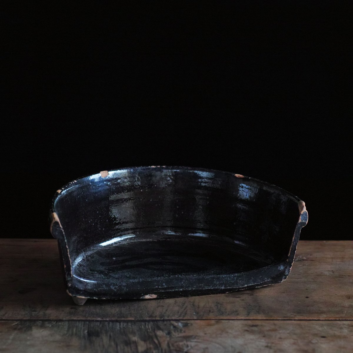 18-19世紀フランス 暖炉で焼きリンゴを作るための古い調理道具