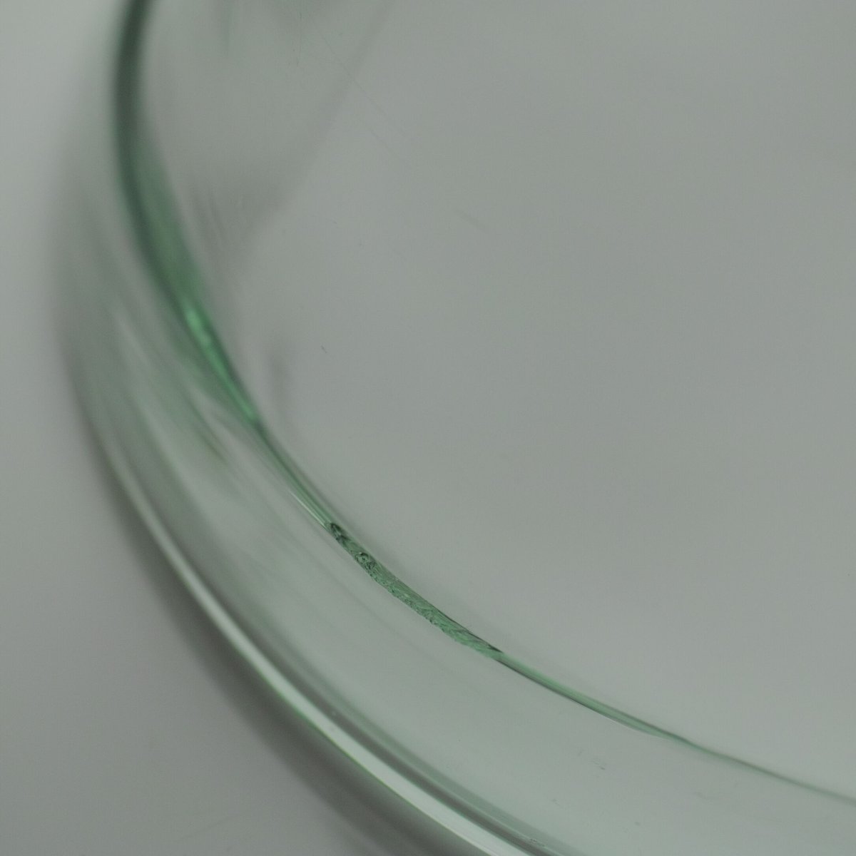 18-19世紀 スウェーデン 古い手吹きの色ガラスボウル鉢 / Sweden 18