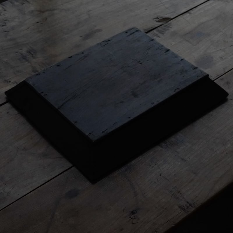 李朝黒漆角盆 / 李氏朝鮮時代後期 | tsuchika