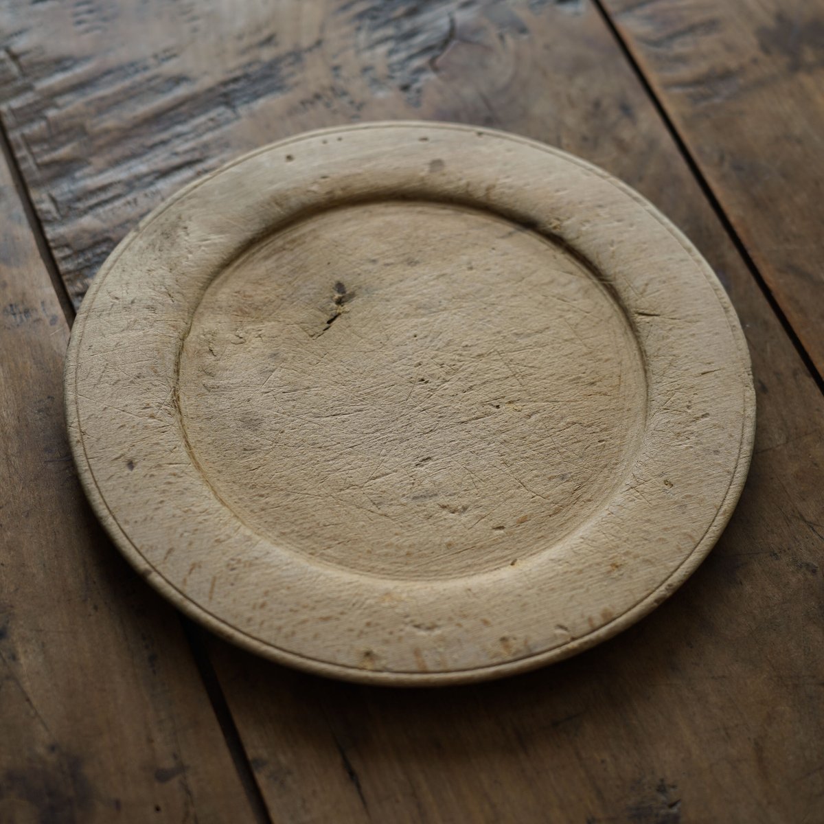 【ファッション通販】 18世紀 スウェーデン木皿 Swed / Plate Rim Wooden Swedish / 木工、竹工芸