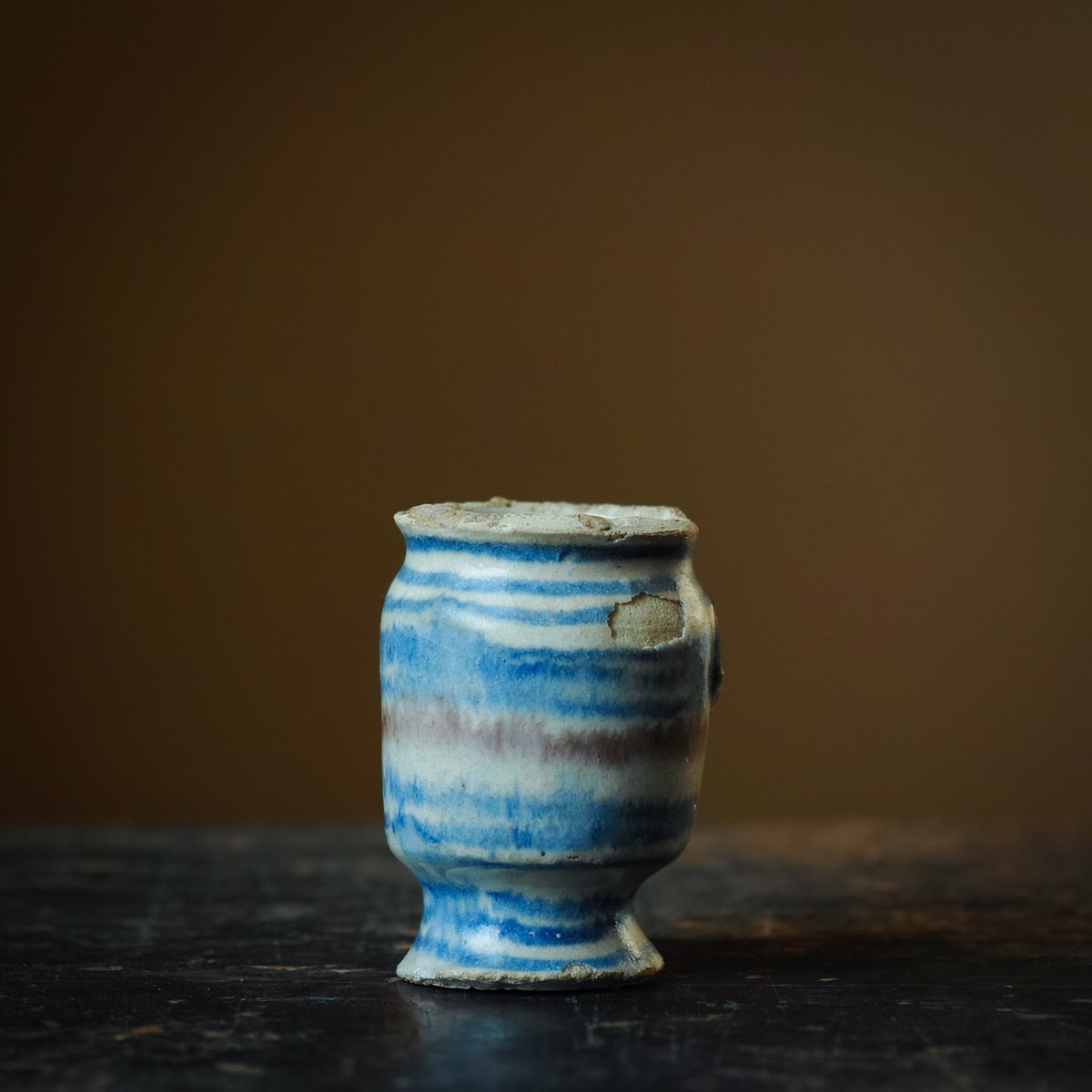 17世紀 オランダ ダッチマジョリカ小壺 / the Netherlands 17th C.