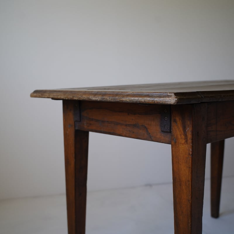 19世紀 フランス ファーマーズテーブル 農家で使われていた古い無垢材