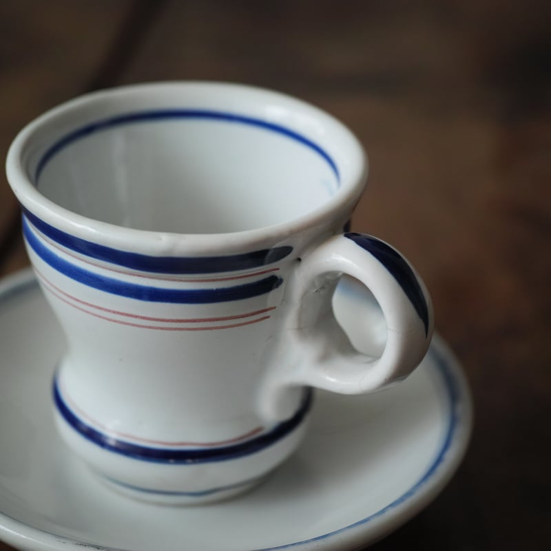 19世紀 フランス ブリュロ / Brulot Cup & Saucer / France