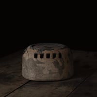 メキシコ 黒陶の十字ベル / Mexican Black Pottery Cross Bell メキシコ 黒陶の十字ベル / Mexican Black Pottery Cross Bell