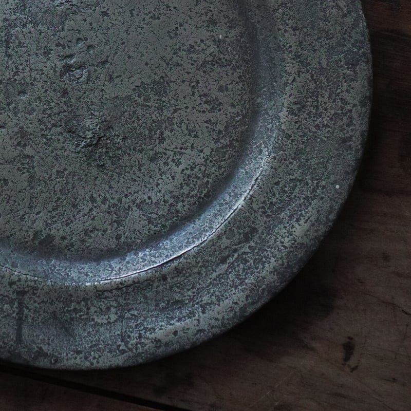 18世紀 イギリス ピューター皿 / Pewter Plate a / England 18t