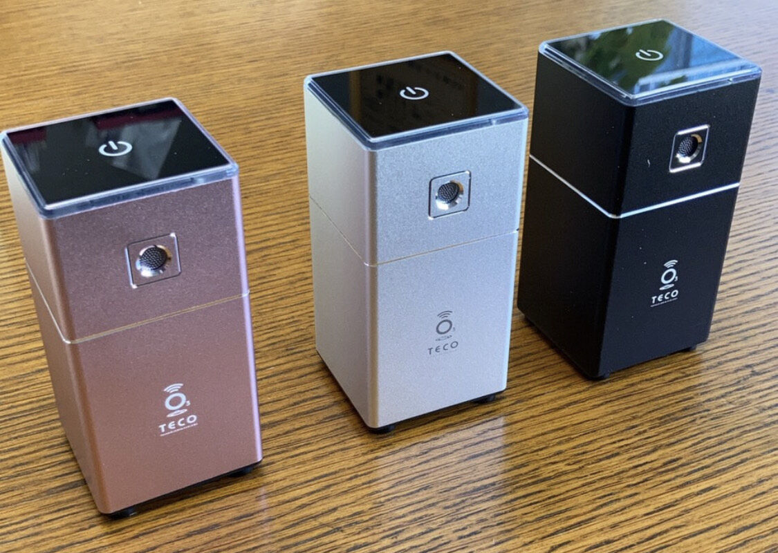新型コロナウイルス対策 タムラテコ オゾン発生器 Duo 三色のうち
