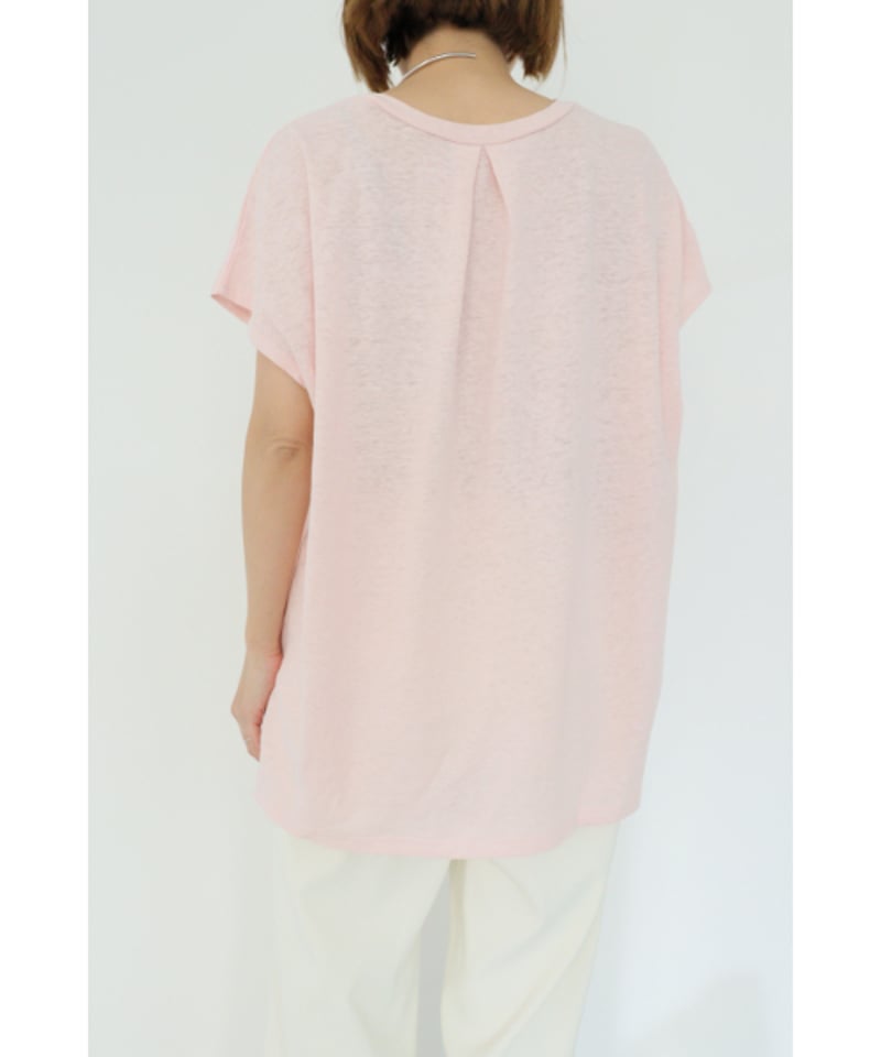 かずちゃん＊ハンドメイド＊ サフィランフランスリネン　キャメル　サルエル かずちゃん様専用＊ハンドメイド＊ サフィランフランスリネン