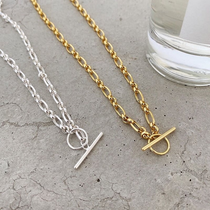 Y字ネックレス Silver925 ネックレス 18kコーティング | MUZI SELECT