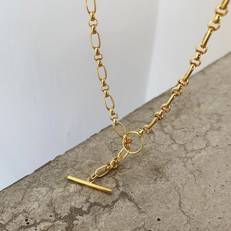 Y字ネックレス Silver925 ネックレス 18kコーティング | MUZI SELECT