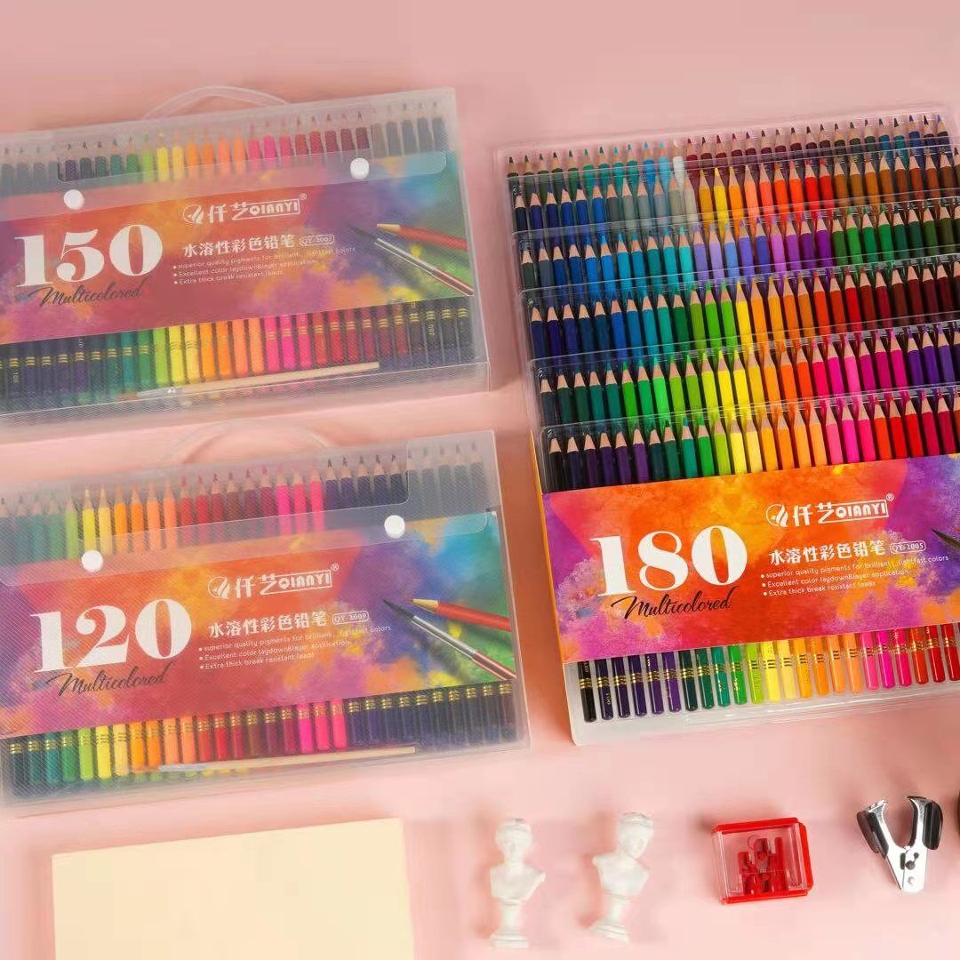 水彩色鉛筆120色セット SNS、レビュー投稿におまけ付 | MUZI SELECT STORE