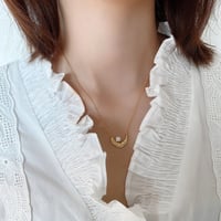 ムーンネックレス  SILVER925 NECKLACE