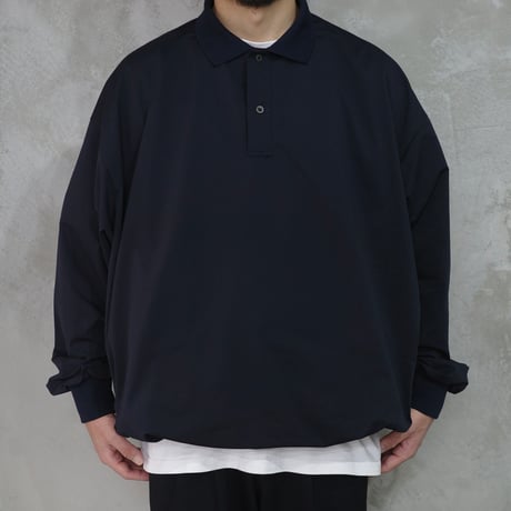 CONVENIENT POLO L/S (NAVY)