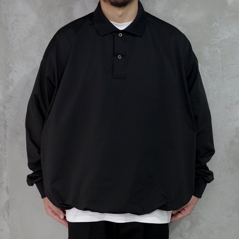 CONVENIENT POLO L/S (BLACK) | kan
