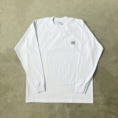 MONOGRAM LOGO TEE LS (WHITE)