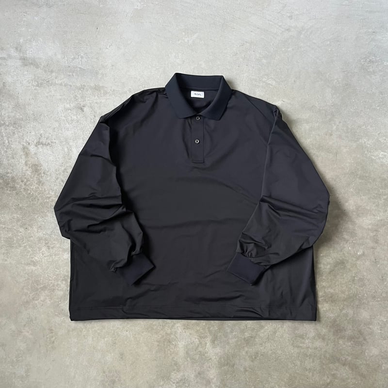 CONVENIENT POLO L/S (BLACK) | kan