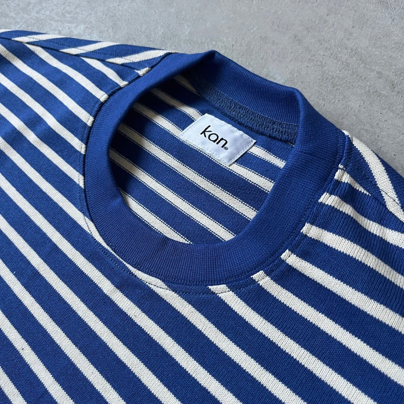 SICK BORDER TEE(BLUE) | kan SICK BORDER TEE(BLUE) | kan