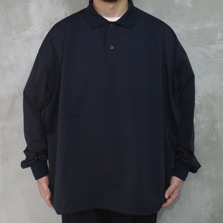 CONVENIENT POLO L/S (NAVY)