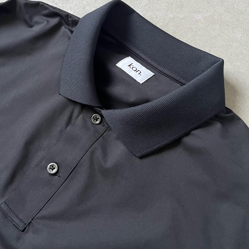 CONVENIENT POLO L/S (BLACK) | kan