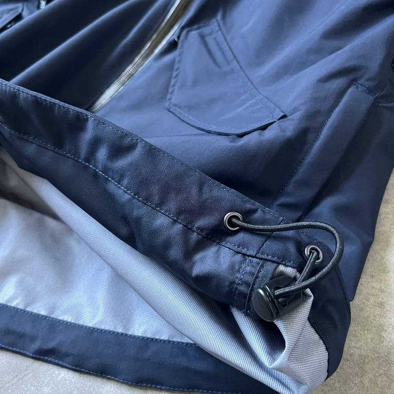 3LAYER BIG TECH JACKET (NAVY) | kan