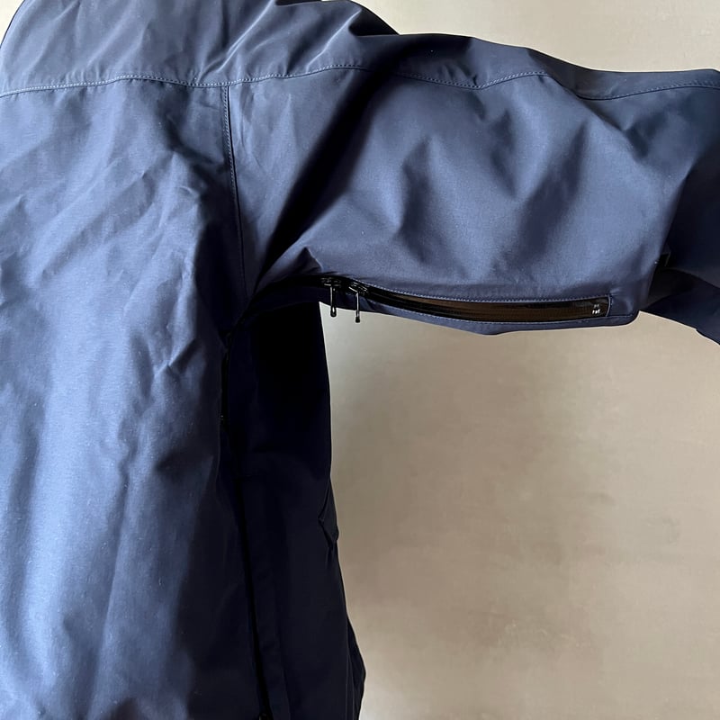 3LAYER BIG TECH JACKET (NAVY) | kan