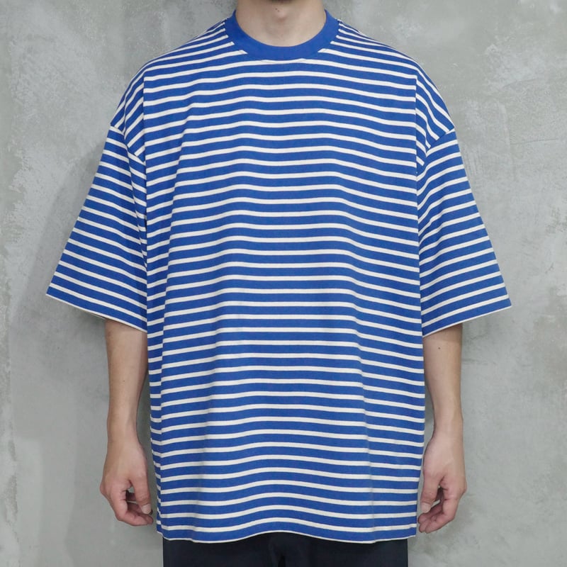 SICK BORDER TEE(BLUE) | kan SICK BORDER TEE(BLUE) | kan