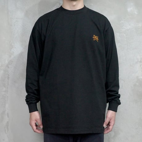 MONOGRAM LOGO TEE LS (BLACK)