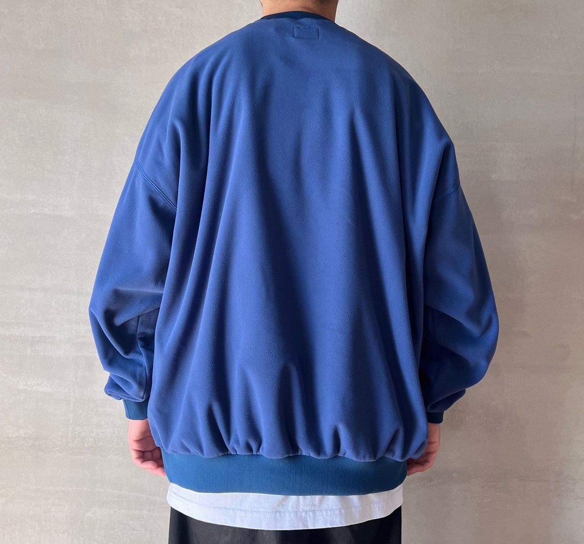 POLARTEC WIDE CREW(BLUE) | kan