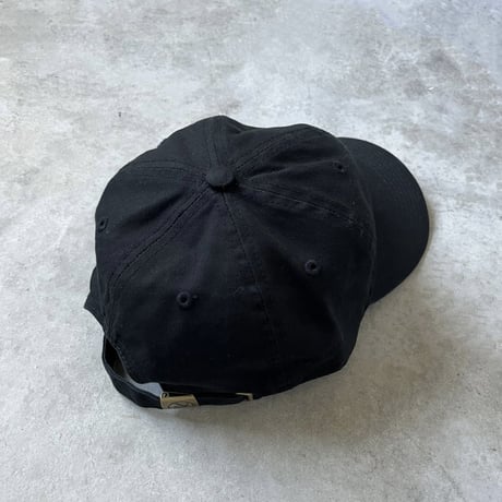 MONOGRAM LOGO CAP (BLACK×ORANGE)