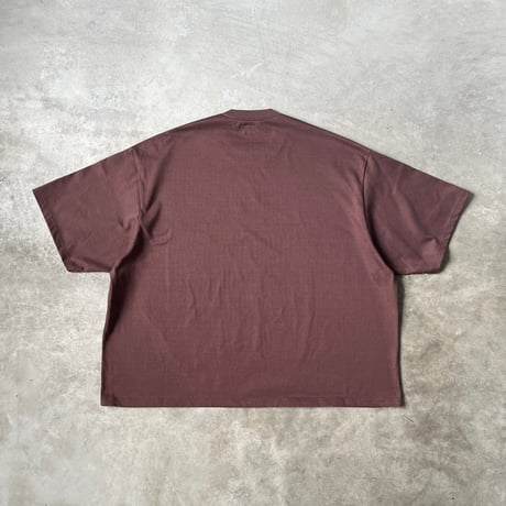 HEAVY PLATING TEE (BROWN)