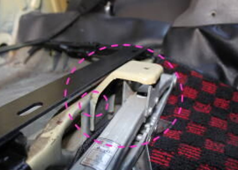 サニトラ 社外シートレール シートレール 底留めタイプ サニートラック | EeeCustom イー