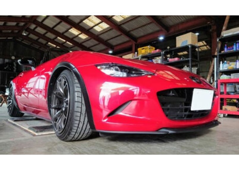 Eee Customフェンダーエクステンション　NDF11 カーボン柄 フェンダーエクステンション カーボン ND ロードスター