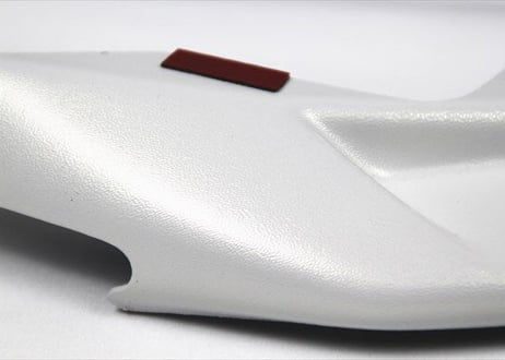 ABS製　フロントスポイラー  パール塗装済 ＆純正スポイラー左右塗装済