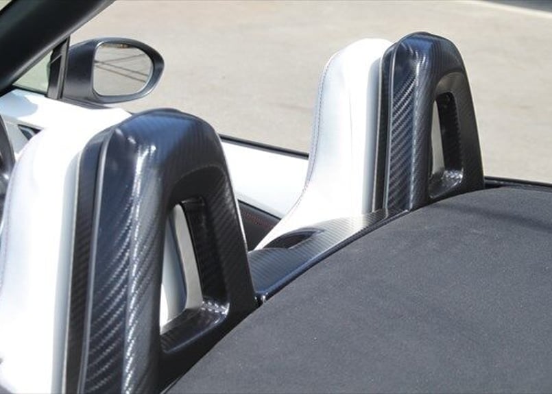 ウインドディフレクター レス パネル カーボン NDロードスター