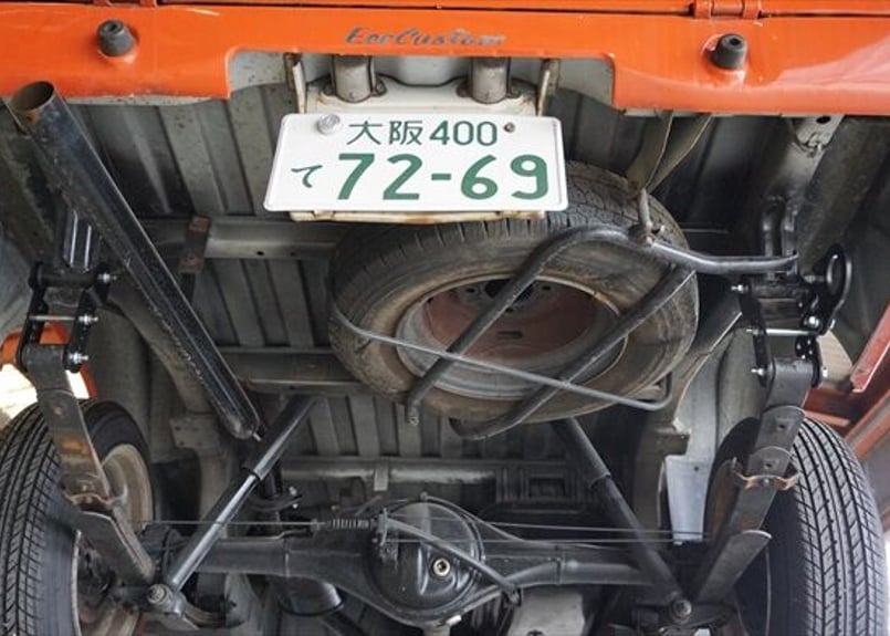車高調整式シャックル 牽引フック付き サニートラック | EeeCustom