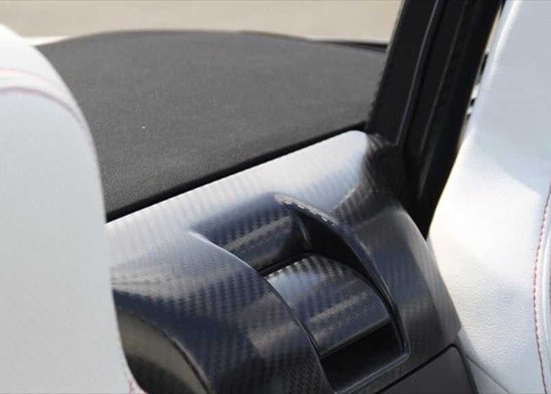 ウインドディフレクター レス パネル カーボン NDロードスター