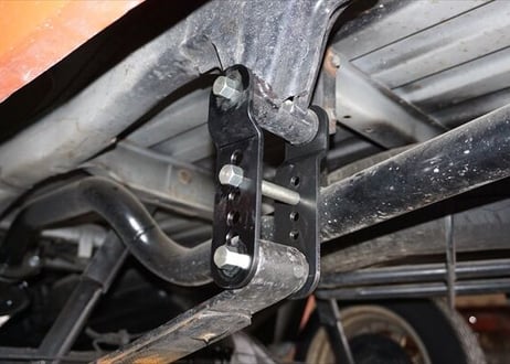 車高調整式シャックル 牽引フック付き  　サニートラック