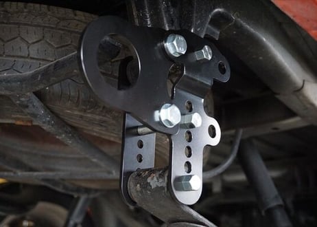 車高調整式シャックル 牽引フック付き  　サニートラック