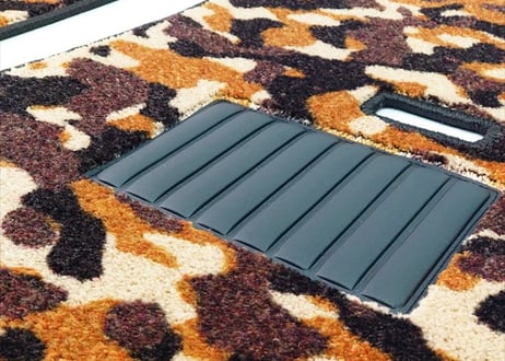 フロアマット カモフラージュ