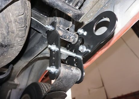 車高調整式シャックル 牽引フック付き  　サニートラック