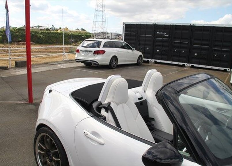 ウインドディフレクター レス パネル パール塗装済み NDロードスター