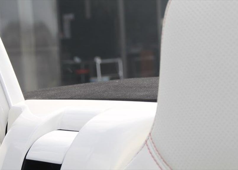 ウインドディフレクター レス パネル ブラック 塗装用 ND