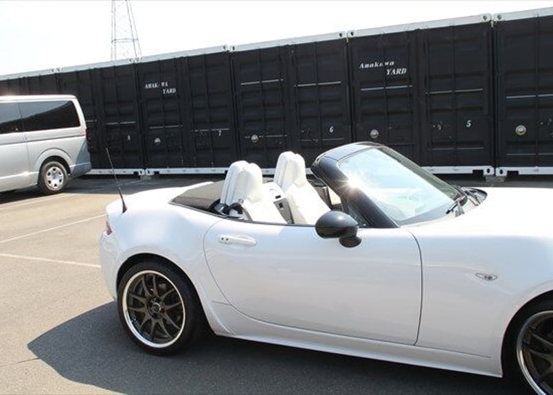 マツダロードスター（ND5RC）用 社外中古品、ウインドブロッガー